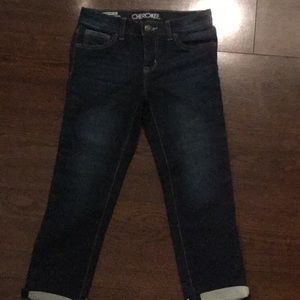 Girls Cherokee skinny capris